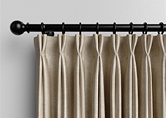 Florence Faux Suede, Light Tan - Made to Measure Curtains - Image 10